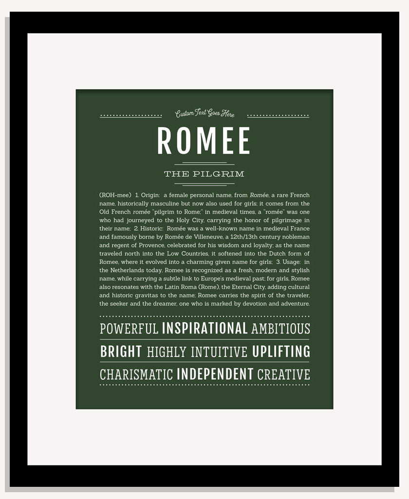 Romee | Name Art Print