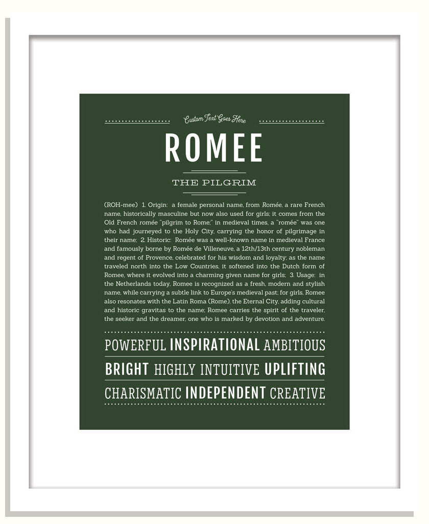 Romee | Name Art Print