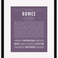 Romee | Name Art Print