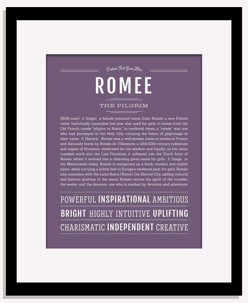 Romee | Name Art Print