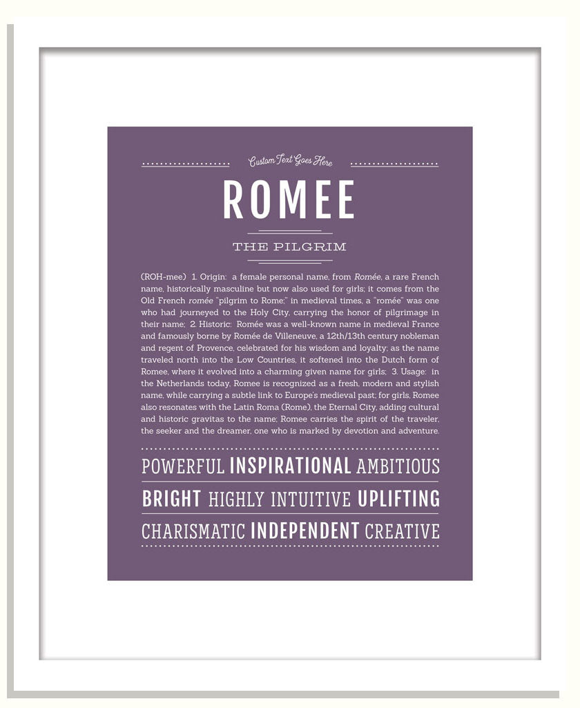 Romee | Name Art Print