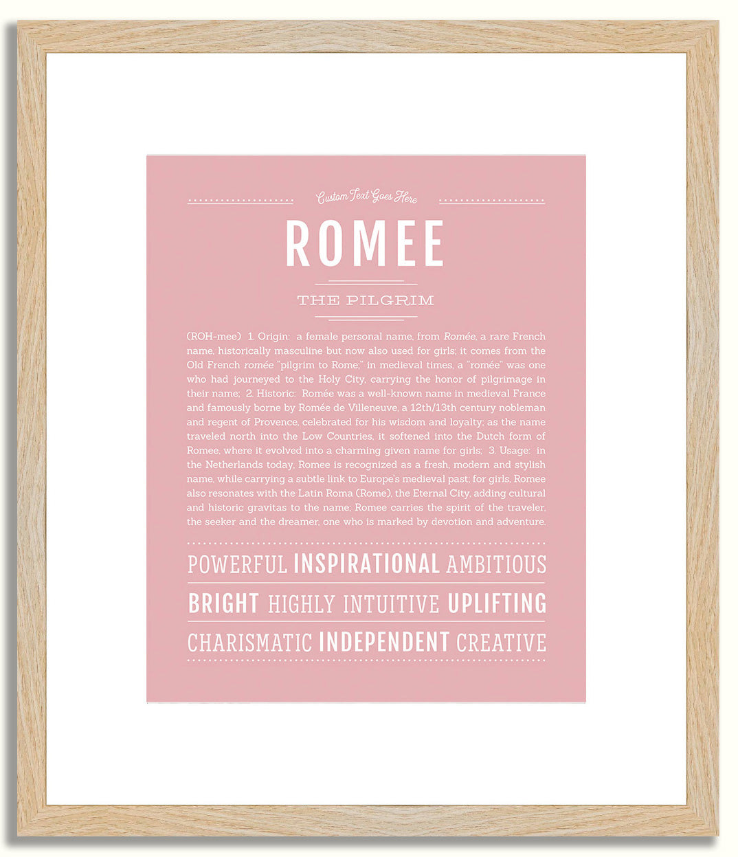 Romee | Name Art Print
