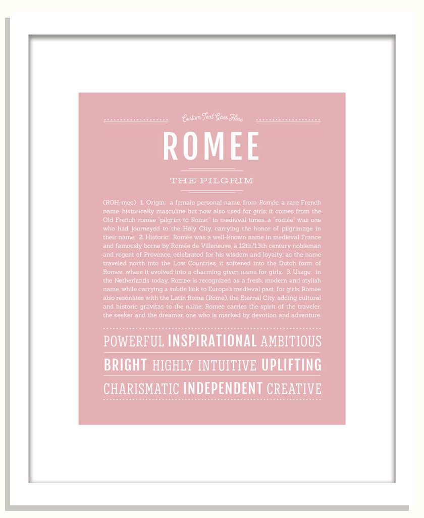Romee | Name Art Print