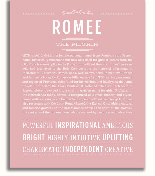 Frame Options | Dusty Rose | White Frame, Matted