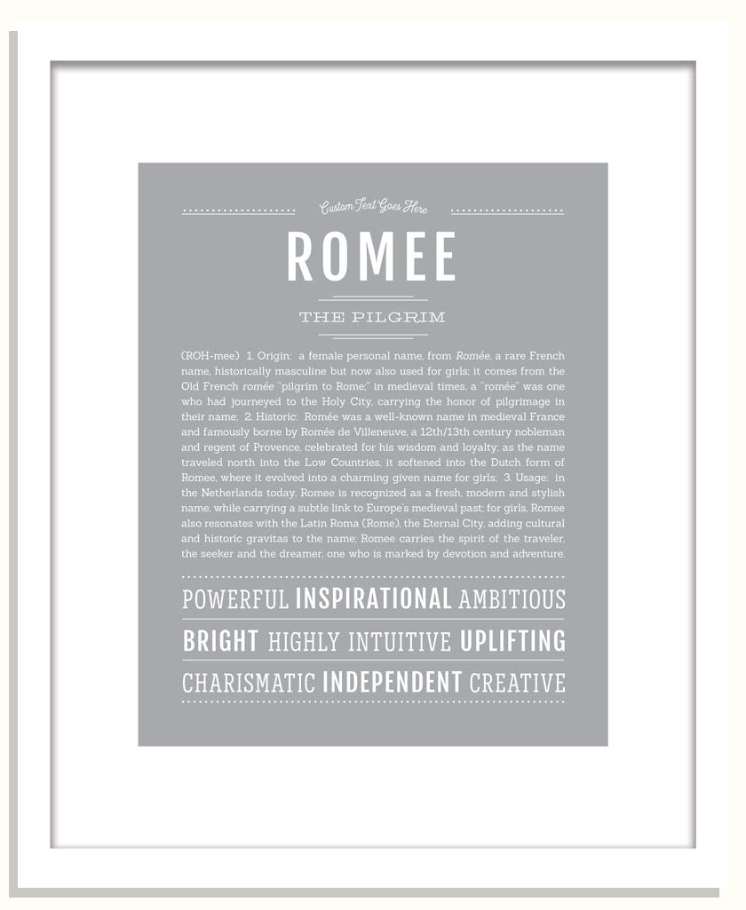 Romee | Name Art Print