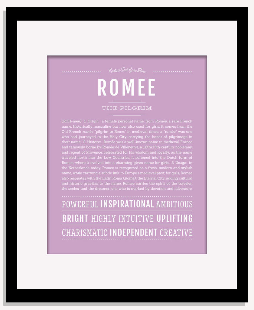 Romee | Name Art Print