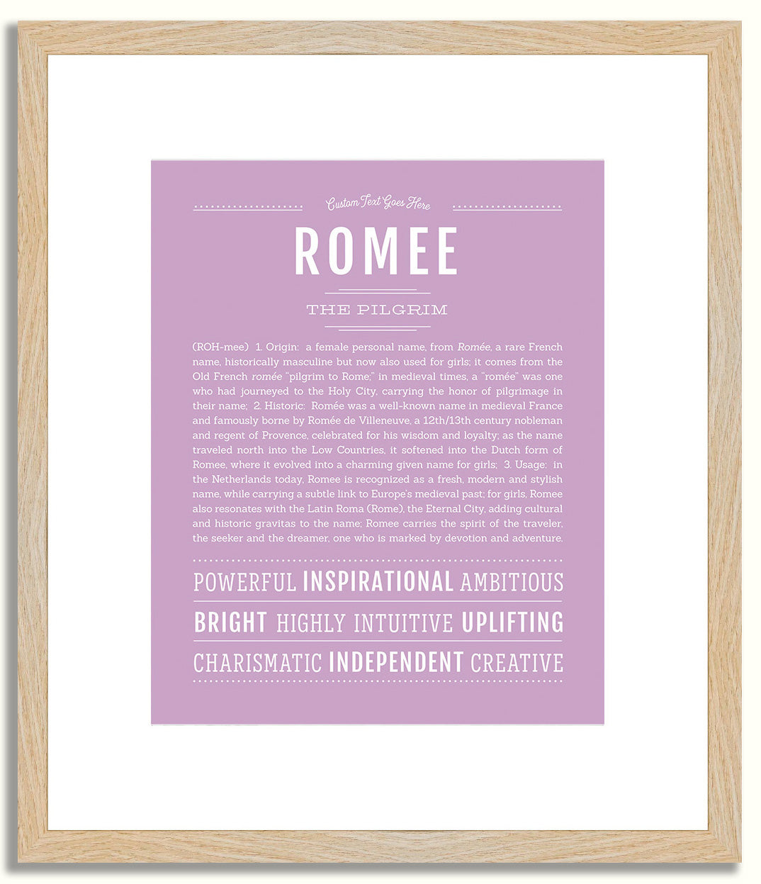 Romee | Name Art Print