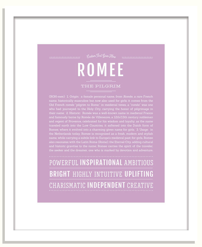 Romee | Name Art Print