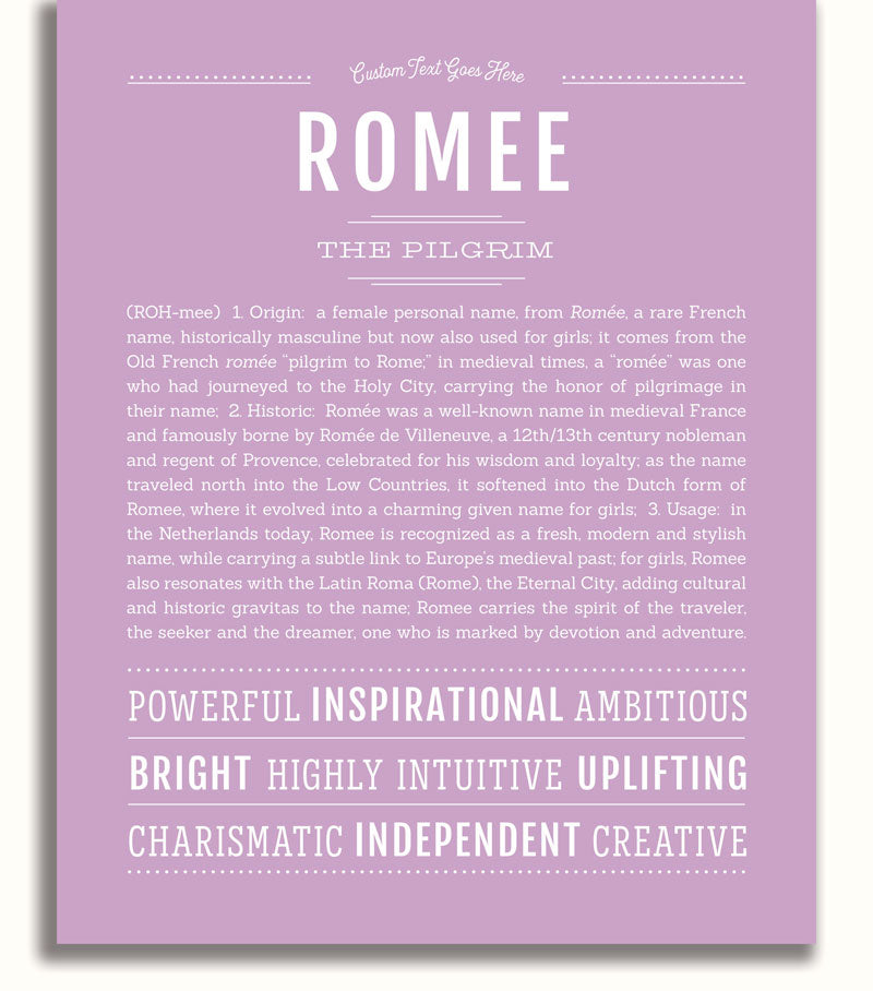 Frame Options | Lilac | White Frame, Matted