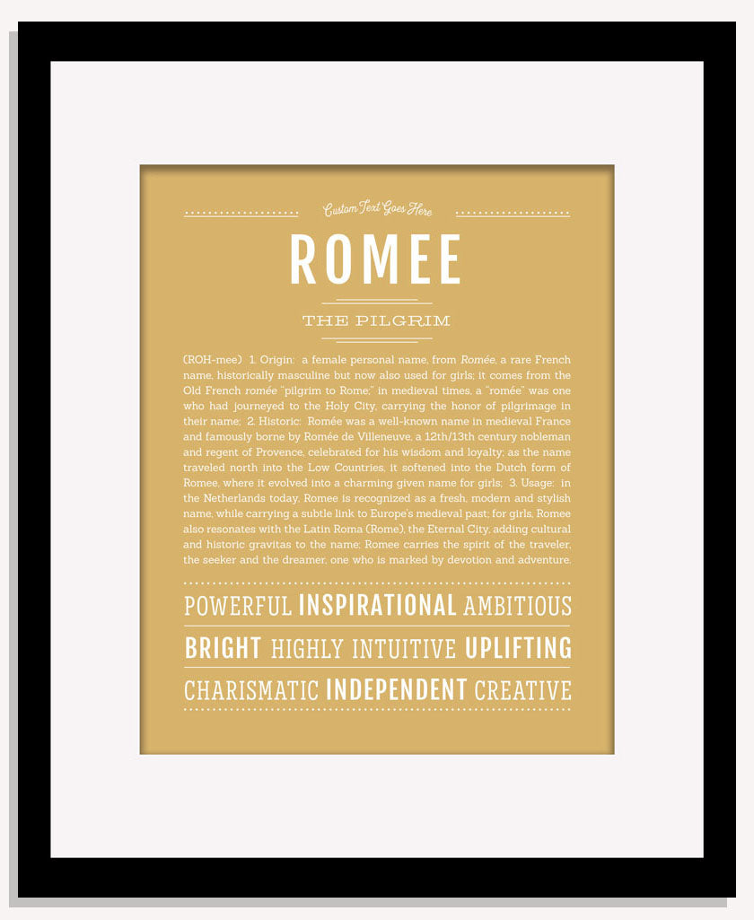 Romee | Name Art Print