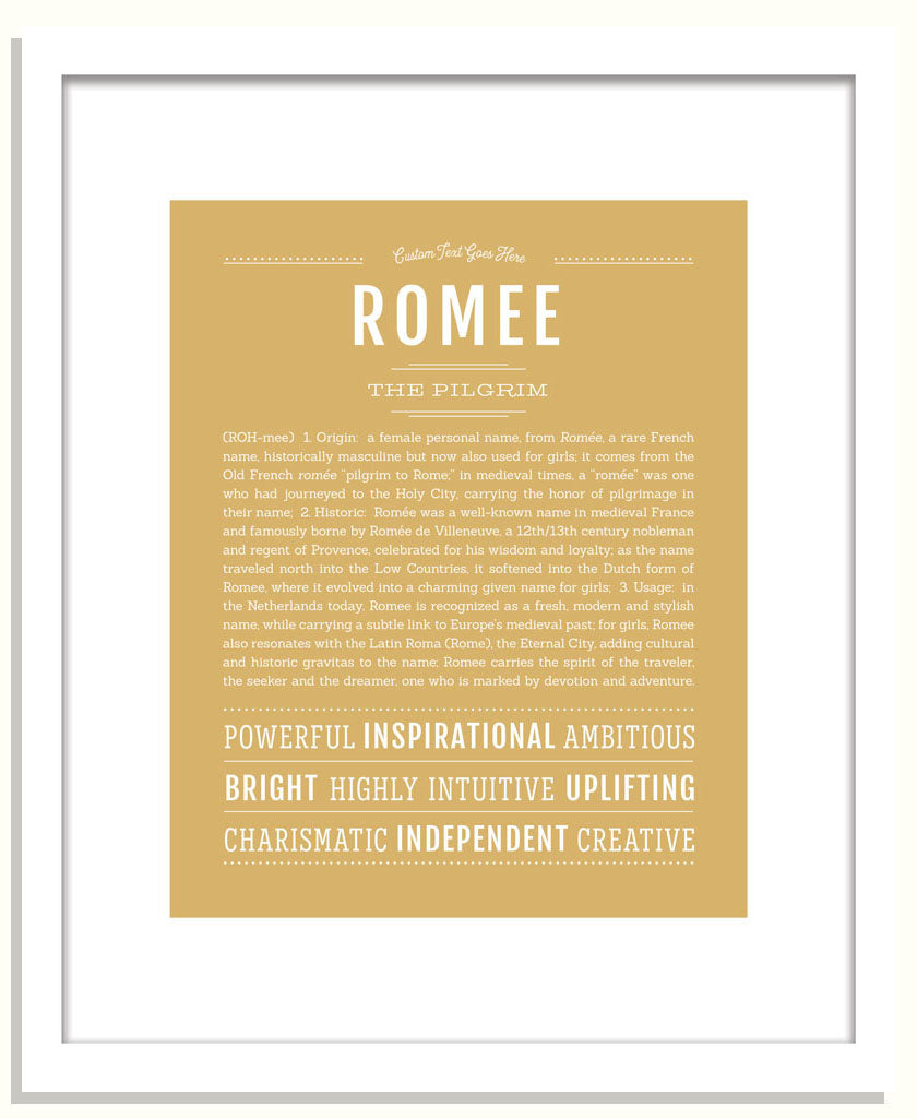 Romee | Name Art Print