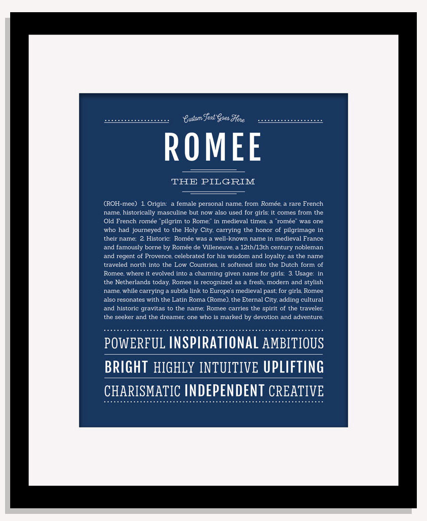 Romee | Name Art Print