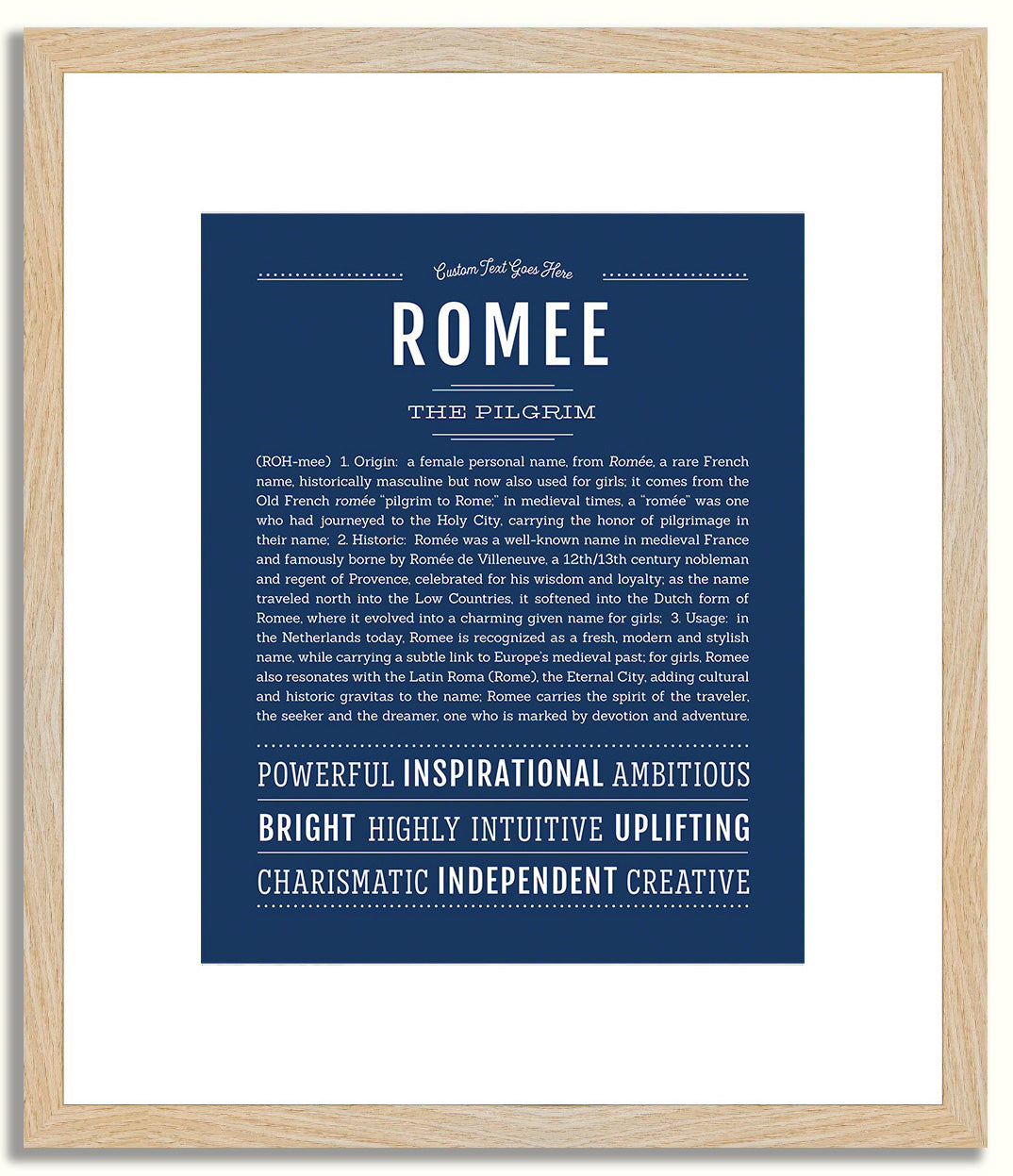 Romee | Name Art Print