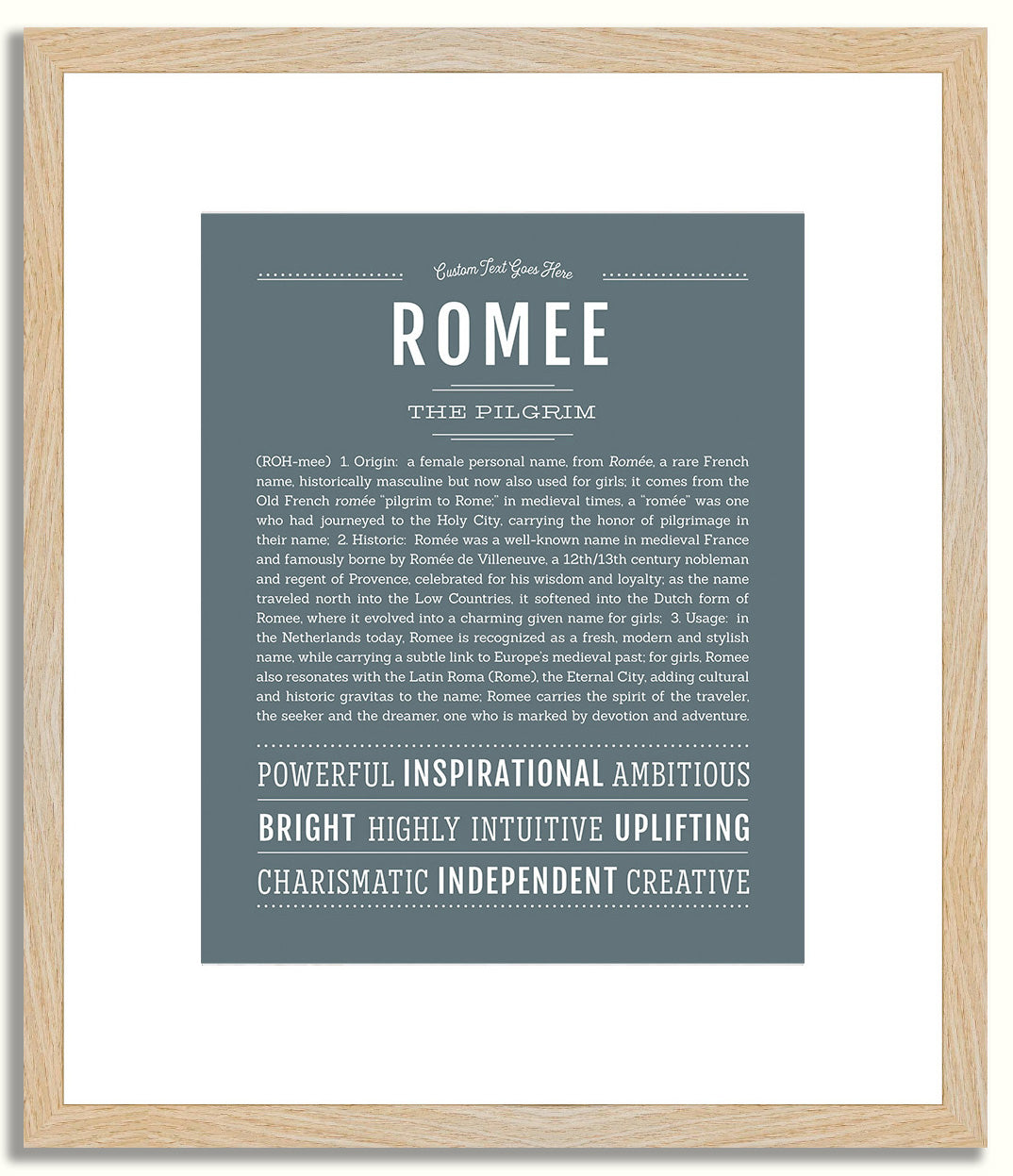 Romee | Name Art Print