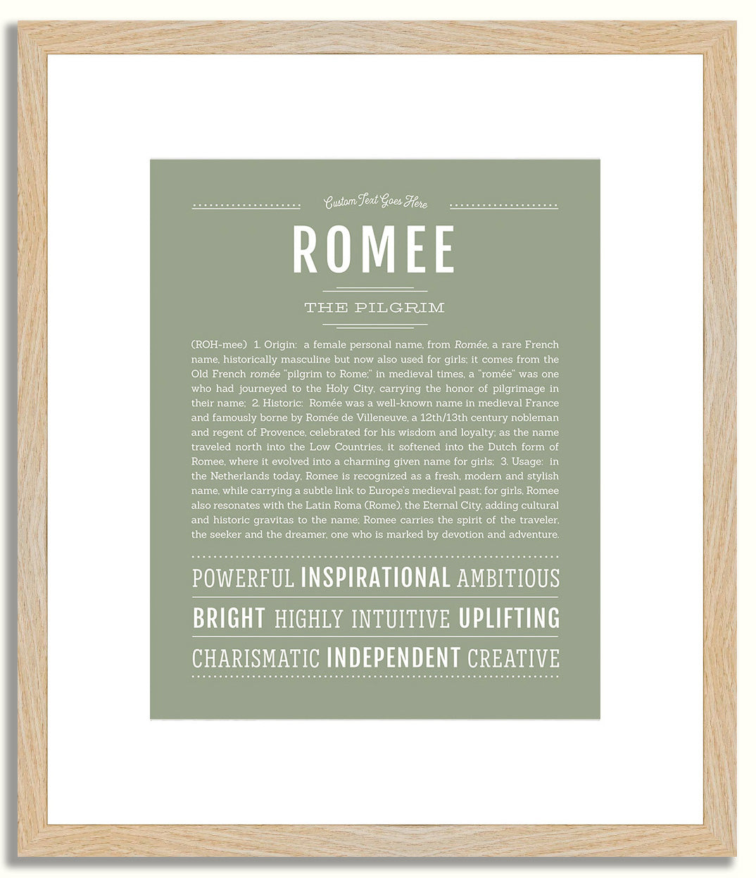 Romee | Name Art Print