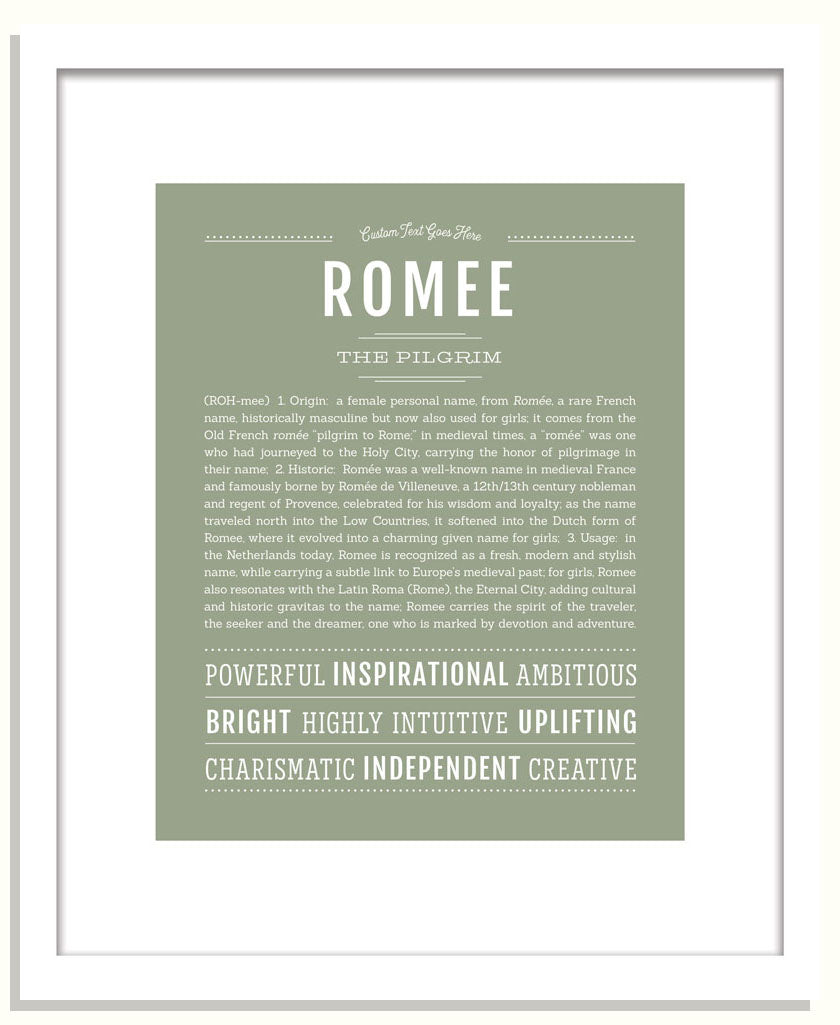 Romee | Name Art Print