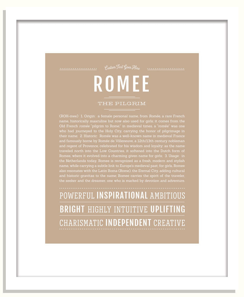 Romee | Name Art Print