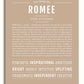 Frame Options | Tan | White Frame, Matted