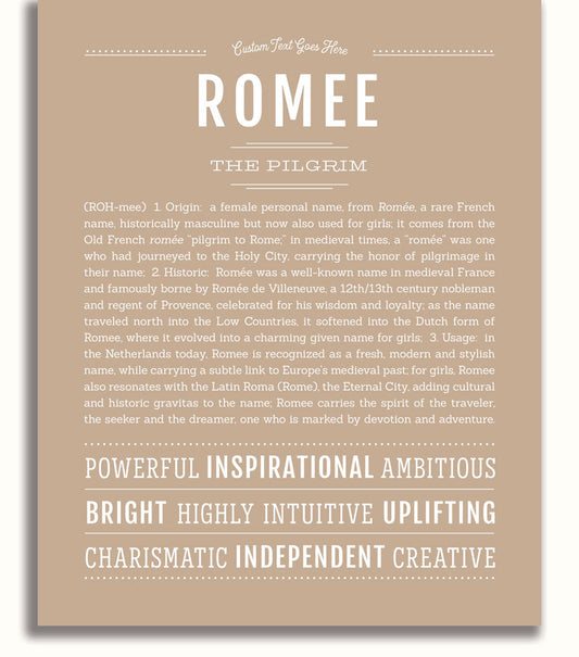 Frame Options | Tan | White Frame, Matted