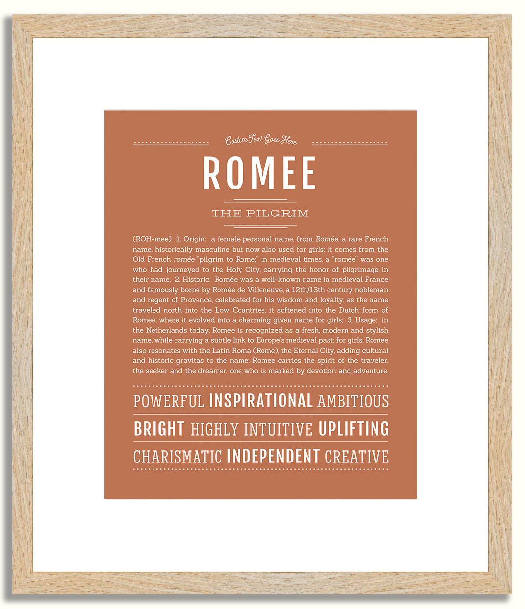 Romee | Name Art Print