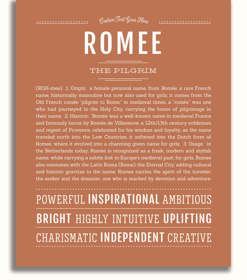 Frame Options | Terra Cotta | White Frame, Matted