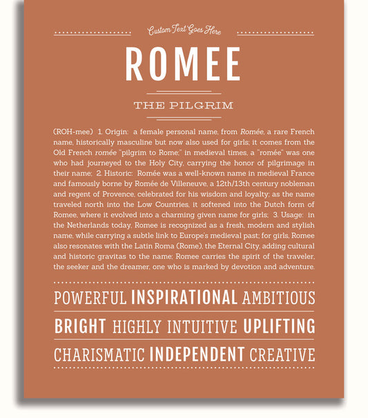 Frame Options | Terra Cotta | White Frame, Matted