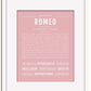 Frame Options | Dusty Rose | White Frame, Matted