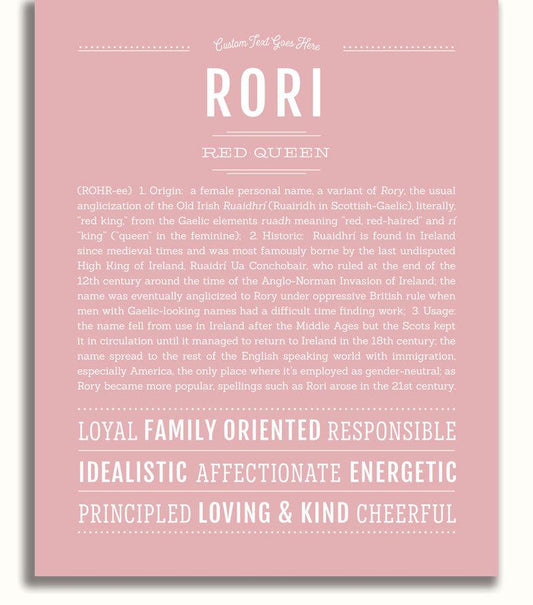 Frame Options | Dusty Rose | No Frame