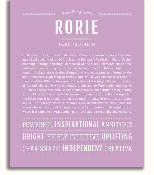 Frame Options | Lilac | No Frame
