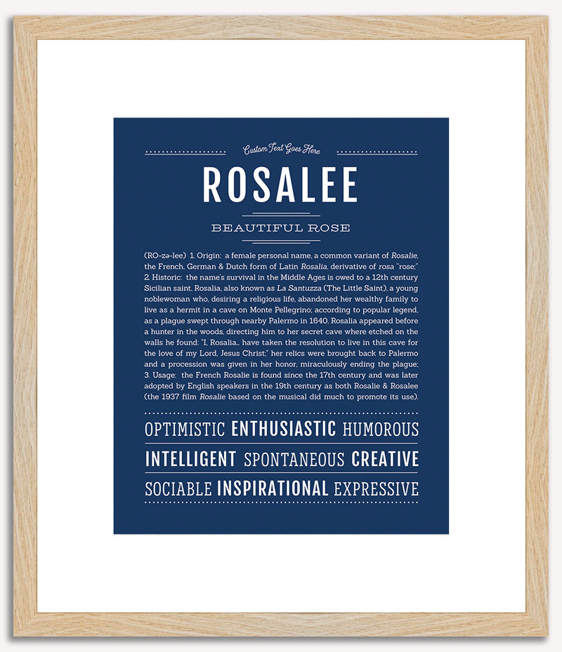 Rosalee | Name Art Print