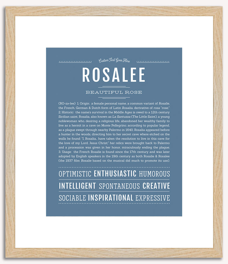 Rosalee | Name Art Print