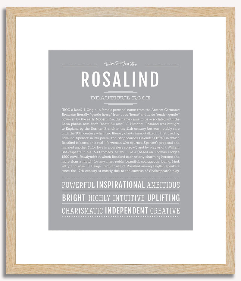 Rosalind | Name Art Print