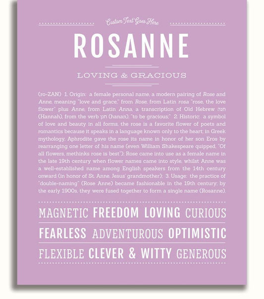 Frame Options | Lilac | No Frame