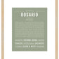 Rosario | Name Art Print