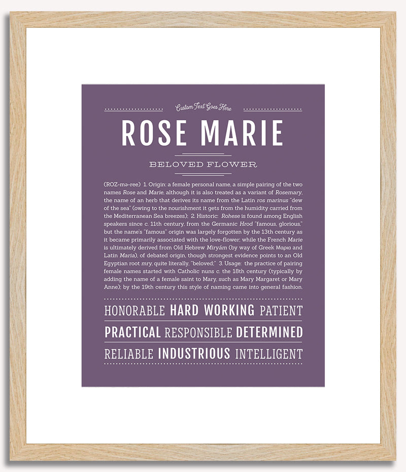 Rosemarie | Name Art Print