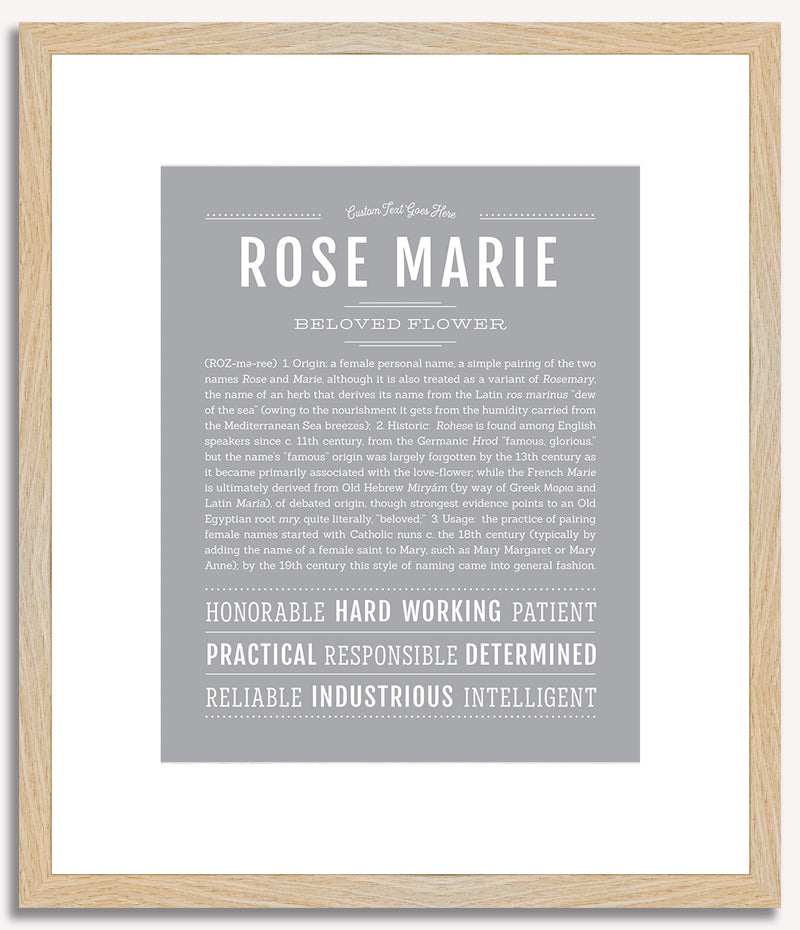 Rosemarie | Name Art Print