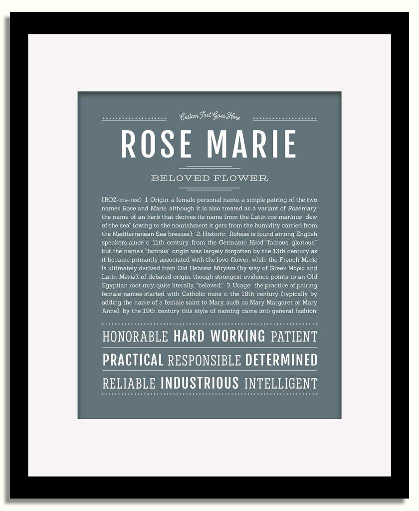 Frame Options | Night Rendezvous | Black Frame, Matted