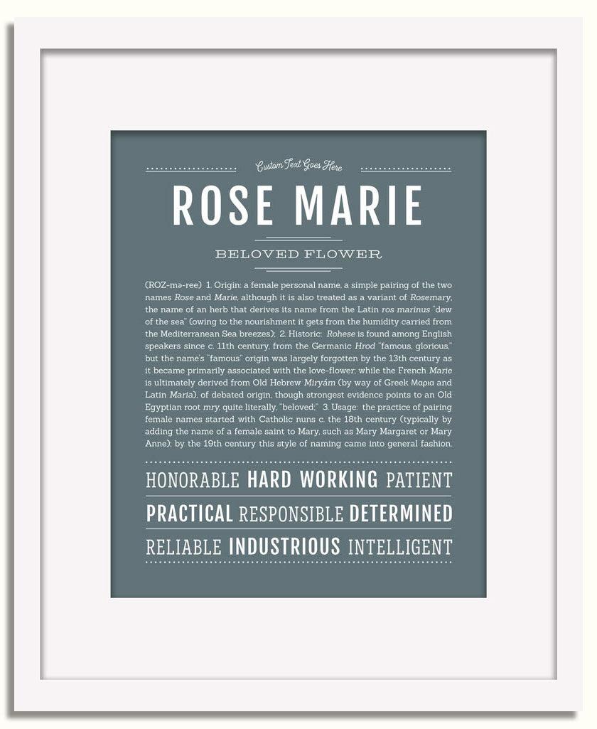 Frame Options | Night Rendezvous | White Frame, Matted