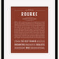 Frame Options | Bordeaux | Black Frame, Matted