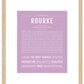 Frame Options | Lilac | Maple Frame, Matted