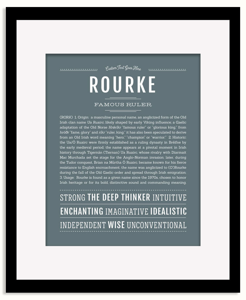 Frame Options | Night Rendezvous | Black Frame, Matted