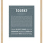 Frame Options | Night Rendezvous | Maple Frame, Matted