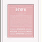 Frame Options | Dusty Rose | White Frame, Matted