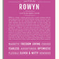 Frame Options | Dark Pink | White Frame, Matted