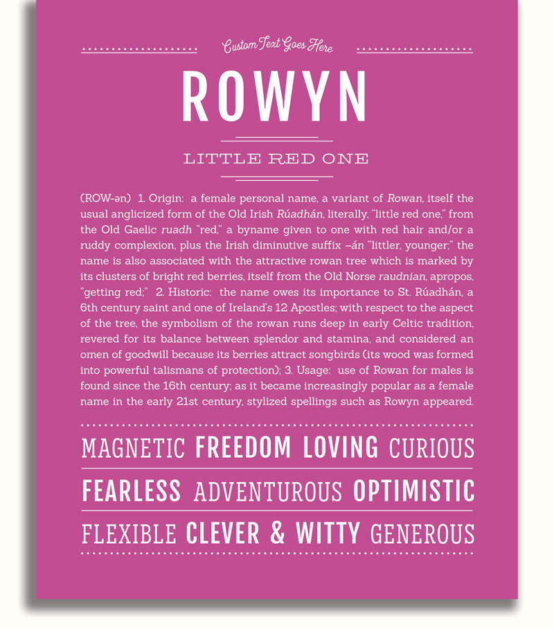 Frame Options | Dark Pink | White Frame, Matted