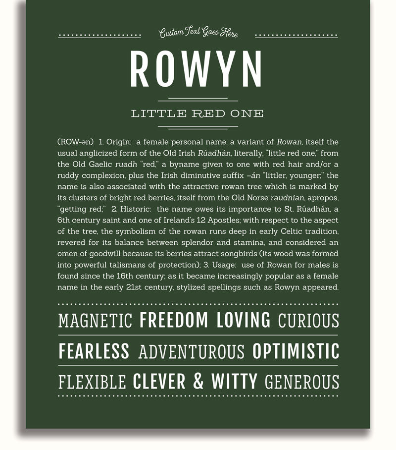 Frame Options | Deep Forest | White Frame, Matted