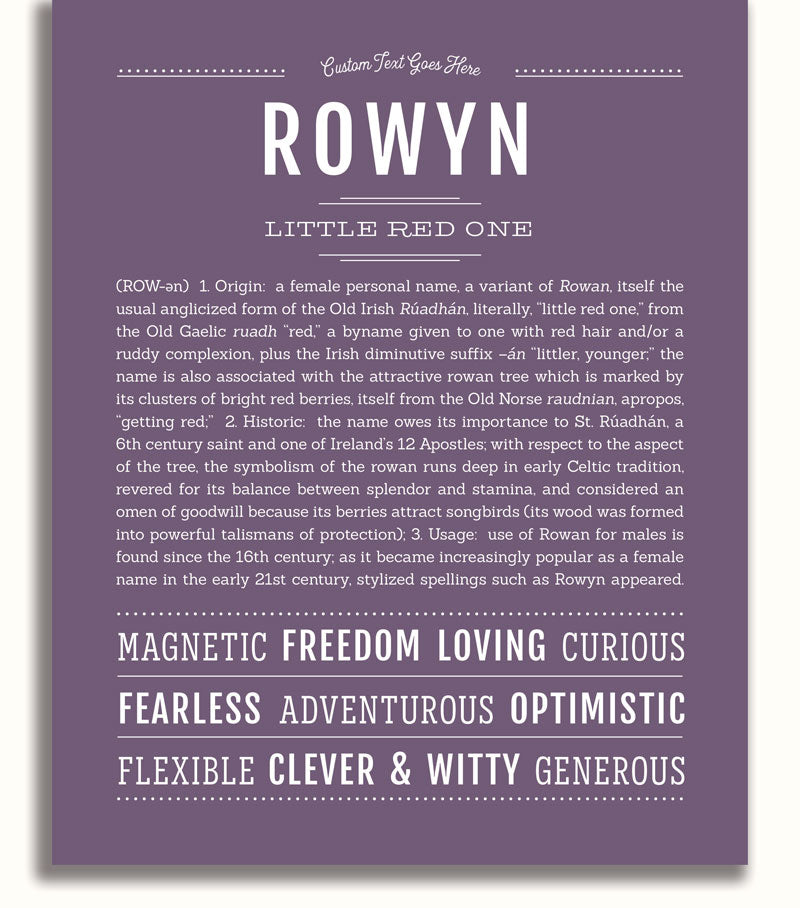 Frame Options | Deep Purple | White Frame, Matted
