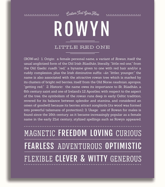 Frame Options | Deep Purple | White Frame, Matted