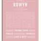 Frame Options | Dusty Rose | White Frame, Matted