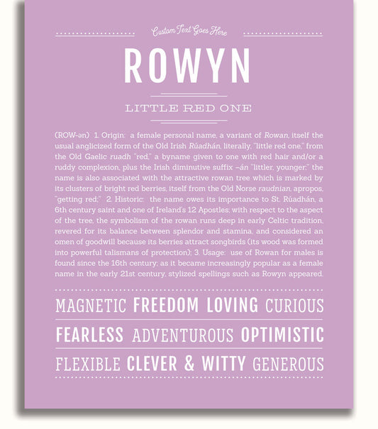 Frame Options | Lilac | White Frame, Matted